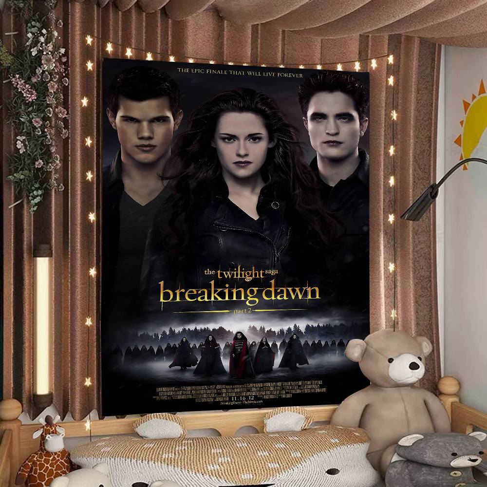 Classic Movie Twilight DIY Wall Tapestry Art Science Fiction Room Home Decor Wall Art Decor