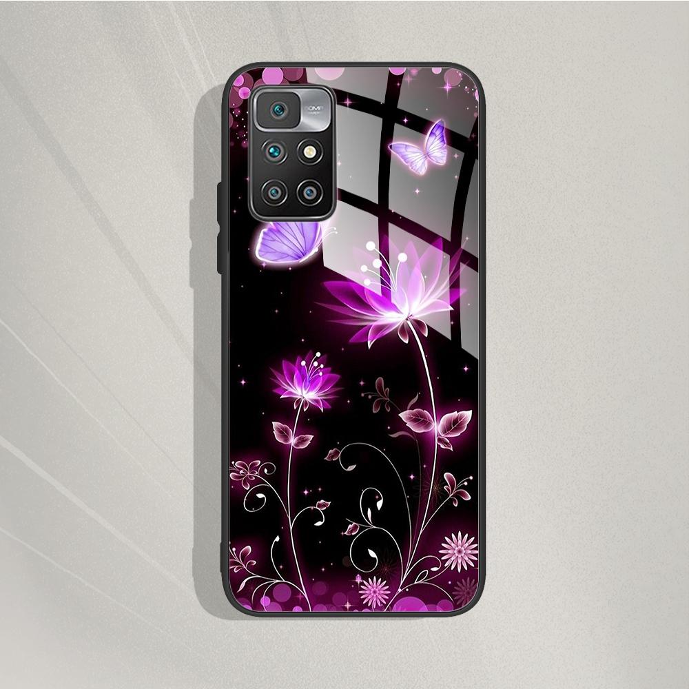 For Xiaomi Poco M4 Pro Case 5G Poco M4 Pro 4G Cool Tempered Glass Cover Phone Case For Poco X4 Pro 5G Bumper Protective Capa