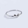 1Pc Simple Heart-shaped Peach Heart Ring, Simple and Sweet Daily Decoration, Fashionable and Popular Ring