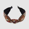 LALA Ethnic Lattice Hairband - BROWN