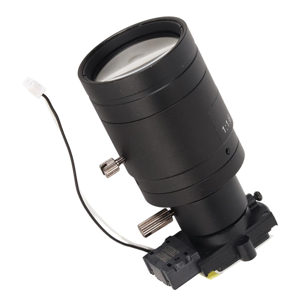 CCTV Lens F1.6 HD 4MP M12 Mount Long Focus 12.7in Image Format 10X Manual Zoom Lens for IP AHD