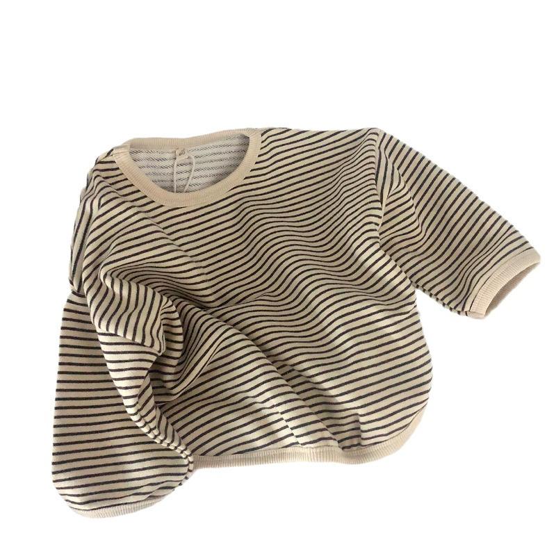 New Spring/Autumn Korean Striped Long Sleeve T-Shirt for Kids