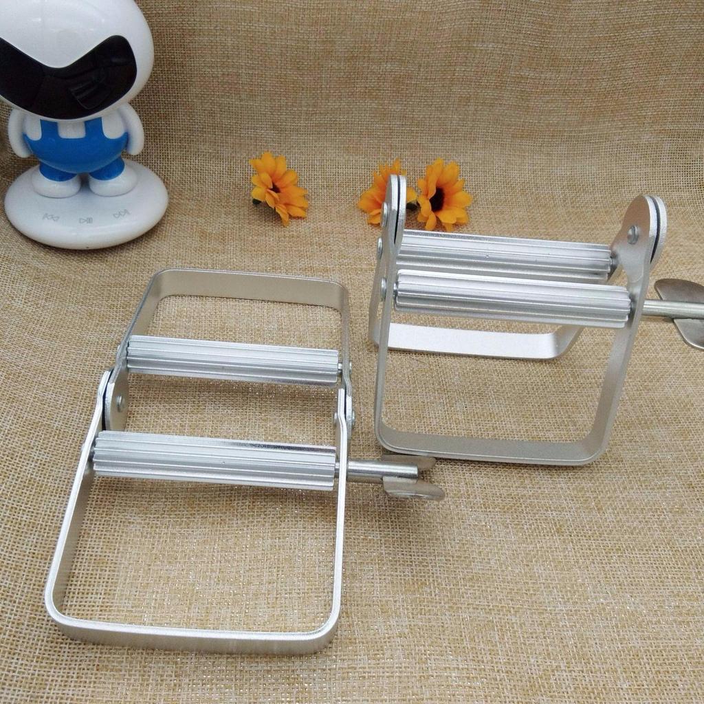 Stainless Steel Manual Paste Squeezer for Toothpaste, Hair Dye, and Cream