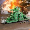 MOC WW1 Germany Military A7V Combat Tank Building Blocks Set Mark IV Male and Black Heavy Tank War Vehicle Bricks Toys Gift