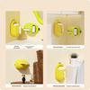 Waterproof Banana Suction Cup Tissue Box - Wall-Mounted, Punch-Free, for Home or Bathroom.