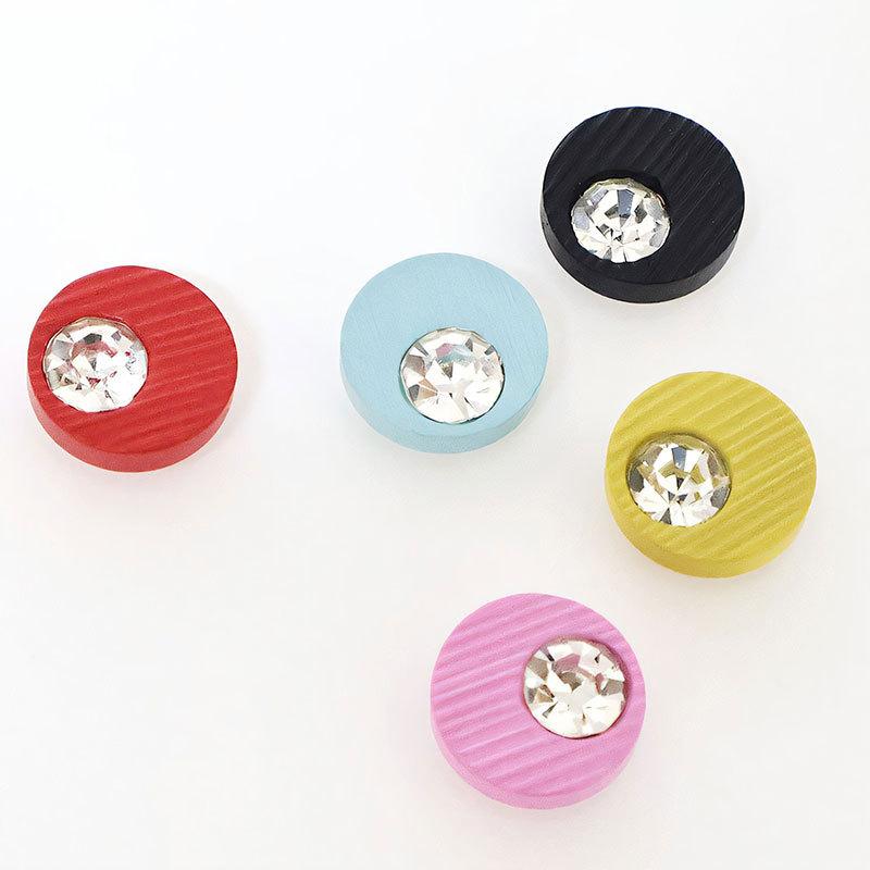 Resin Buttons With Diamonds, Small Buttons, Shirt Buttons, Cufflinks, Chiffon Shirt Buttons, Clothing Accessories.