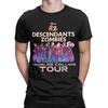 Printed Descendants Zombies Collide Tour Concert Music Festival 2025 Tshirts Unisex 100%Cotton O-neck Summer Clothing