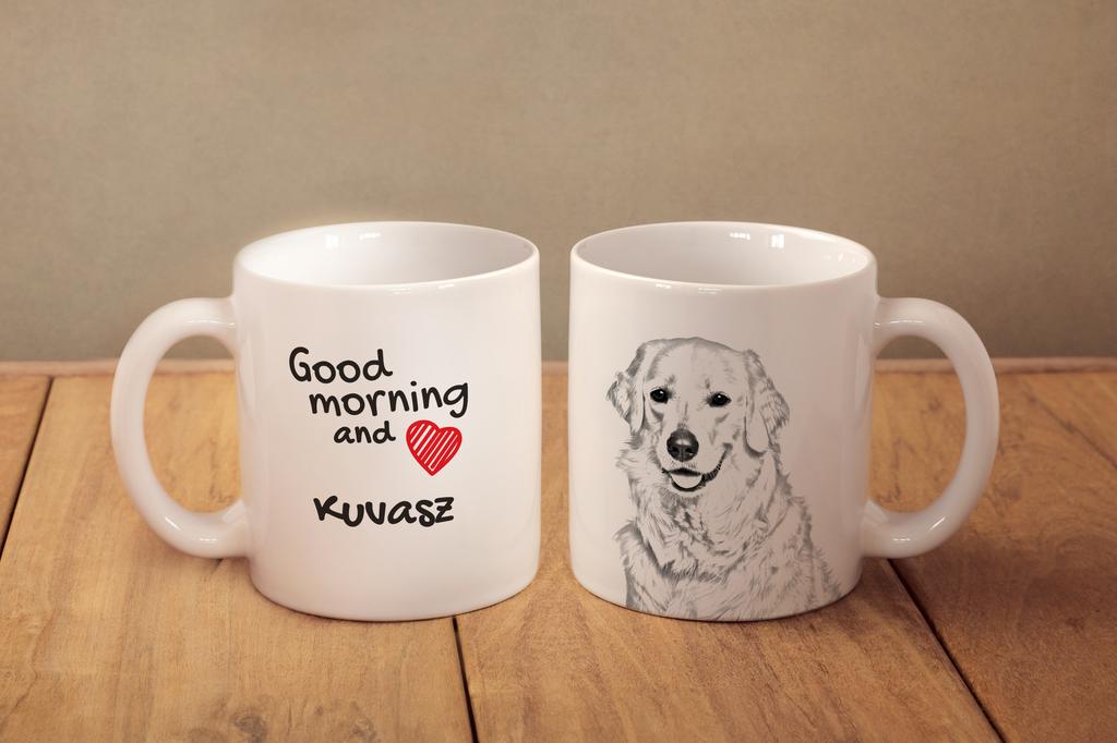 Kuvasz - Cup with a Dog, Personalized Cup with a Print, a Classic Gift for Everyone from the Art-Dog Brand
