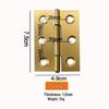 Stainless Steel Folding Casement Hinge for Doors, Windows, Wooden Boxes & Luggage (1-4 inches)
