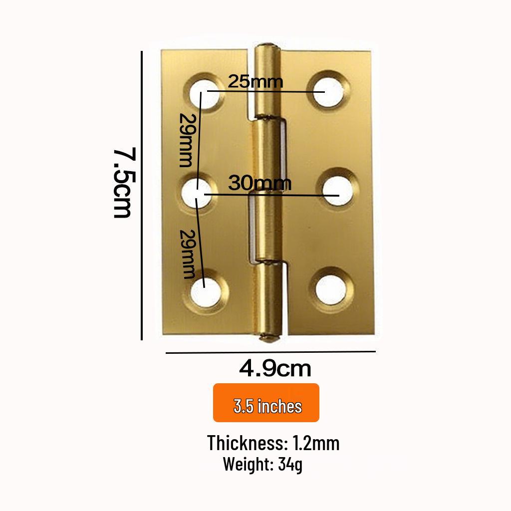 Stainless Steel Folding Casement Hinge for Doors, Windows, Wooden Boxes & Luggage (1-4 inches)