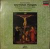 LP Record HEINRICH SCHTZ  PETER PEARS  JOH  Matthus Passion SA3 Serenata 1982 UK Classical Used