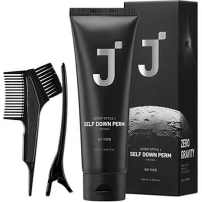 J.Sup Style J. For Men Self Down Perm для звичайного волосся + зажим + хімічна завивка + рукавички + набір щіток для хімічної завивки, 120 мл, 1 шт.