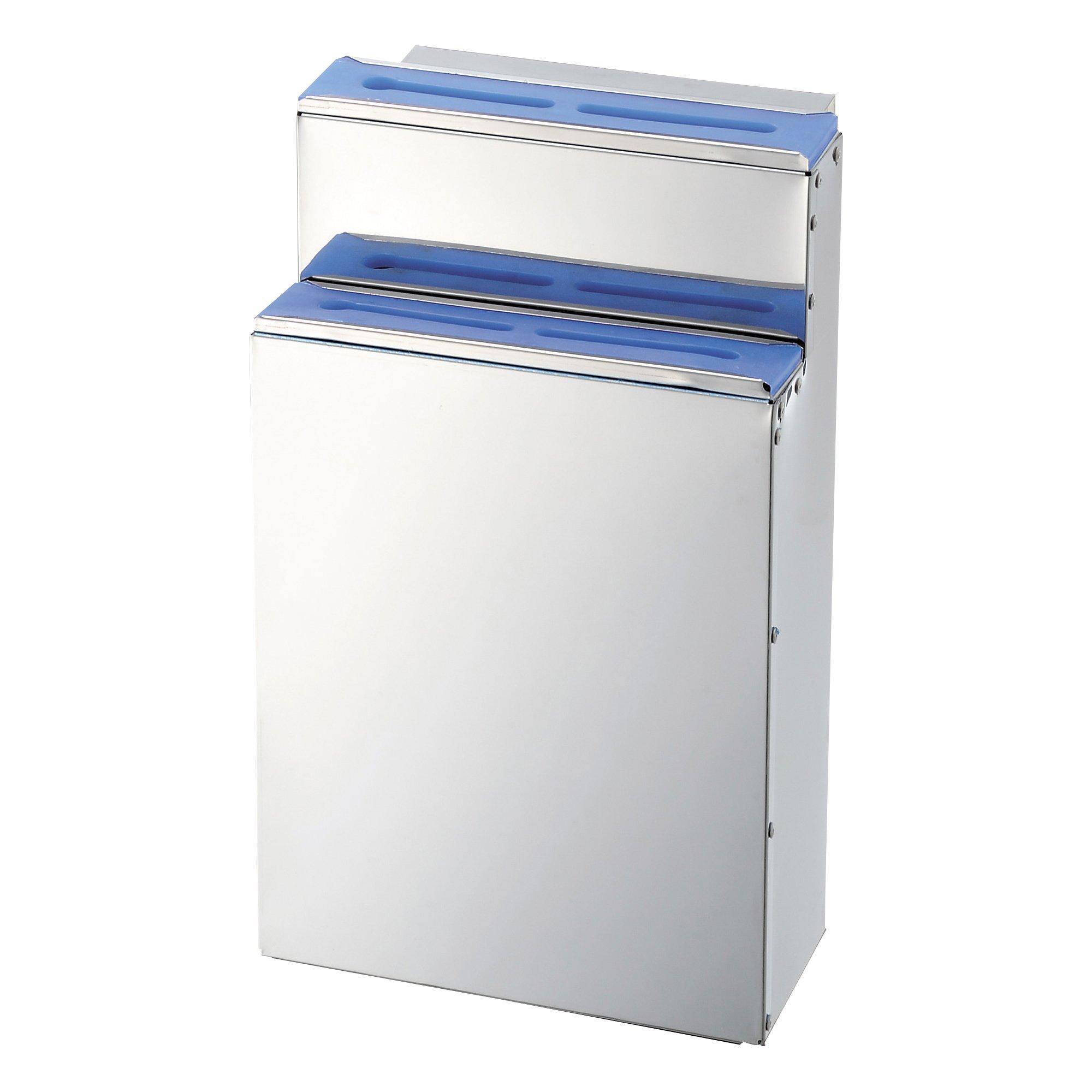 

MT Силиконовая подставка для ножей, гигиеничная, крепится на раковину, 2 яруса, маленькая