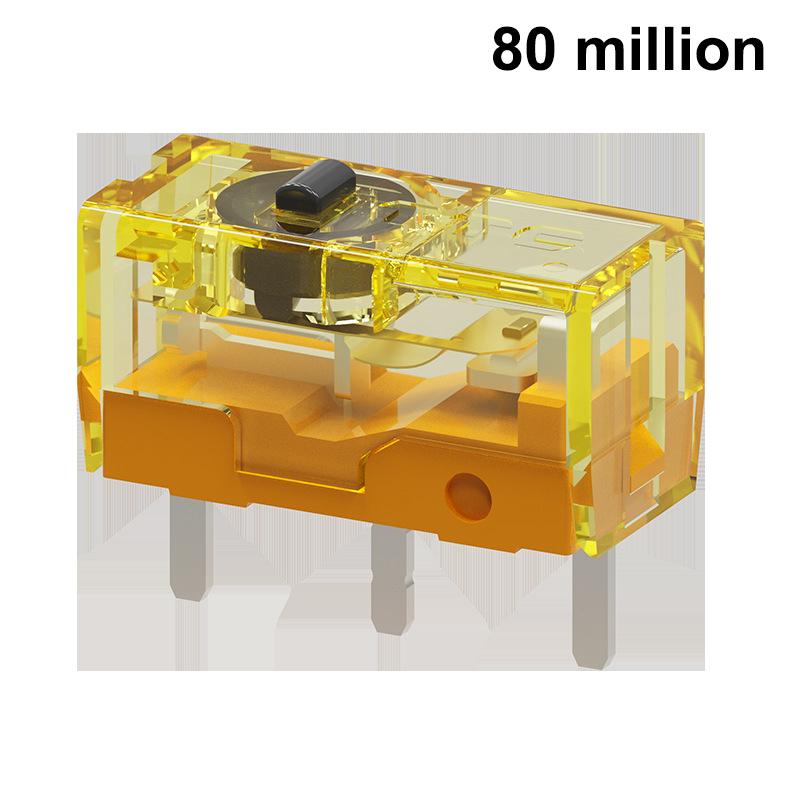 1Pcs Dustproof Ttc Micro Switch Gold Contactor Ttc 80 Million Clicklife Computer Mouse Left Right Micro Swicth Button