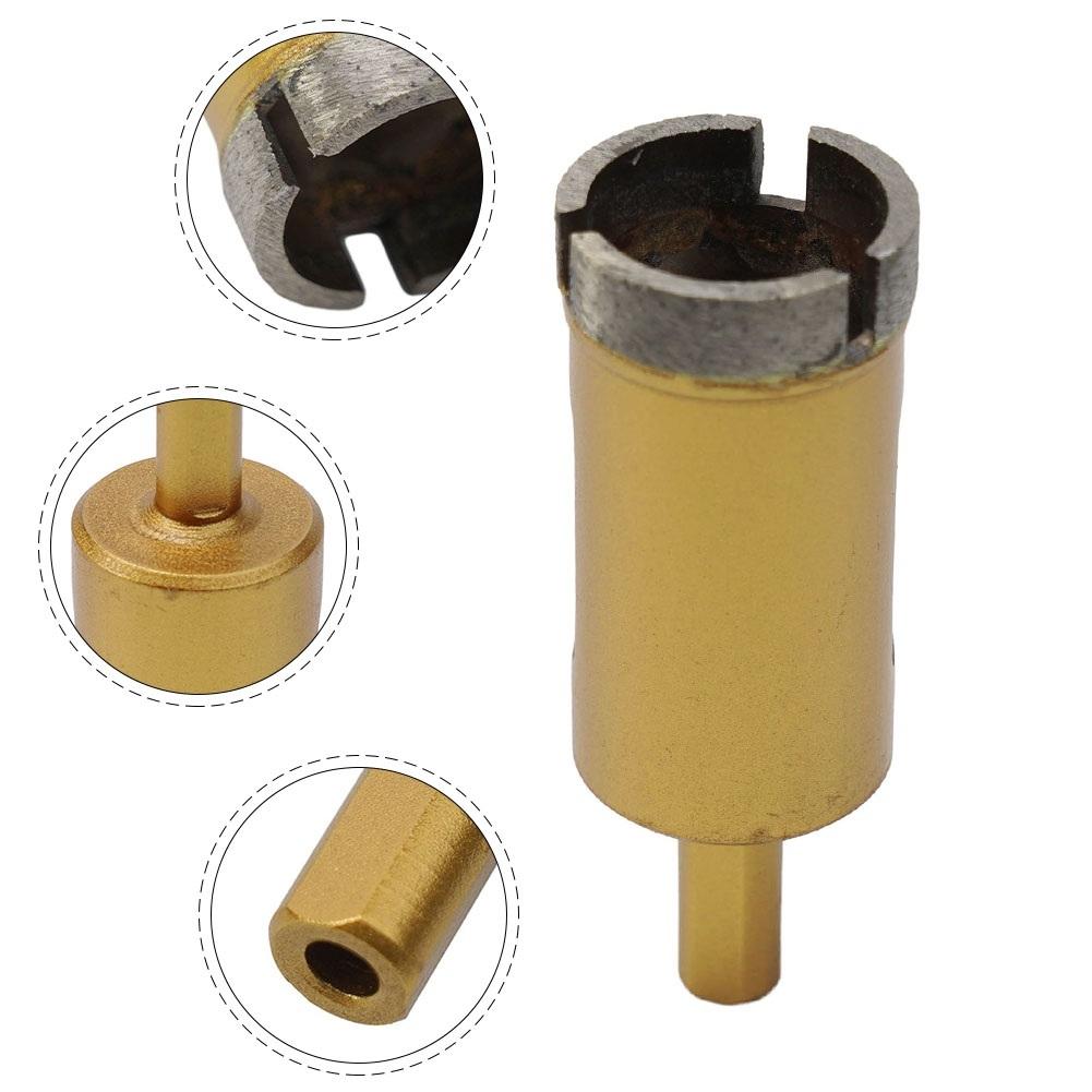 Broca Versátil Abridora de Agujeros Diamantada Sinterizada para Azulejo Cerámica Mármol 635mm de Longitud