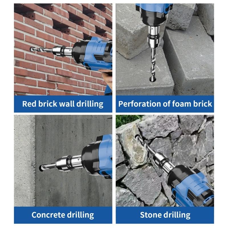 Cheie de Impact Electrică la Adaptor Convertor Ciocan Electric Transformă Cheia Electrică în Ciocan Pentru Acasă