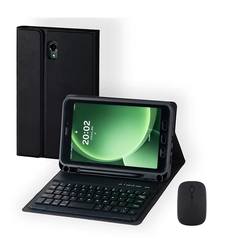 Étui Pour Samsung Galaxy Tab Active 3 8.0 T570 T575 T577 Housse Clavier Bluetooth Pour Tab Active 5 8.0 SM-X300 SM-X306B Portuguese Keyboard