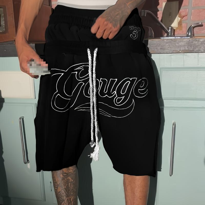 European and American high street summer casual double waistband design sports five quarter pants