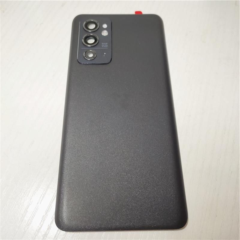 Glass Back Cover For OnePlus 9RT 5G Battery Cover Rear Door For OnePlus 1+ 9 RT Housing Replacement With Camera lens чёрный