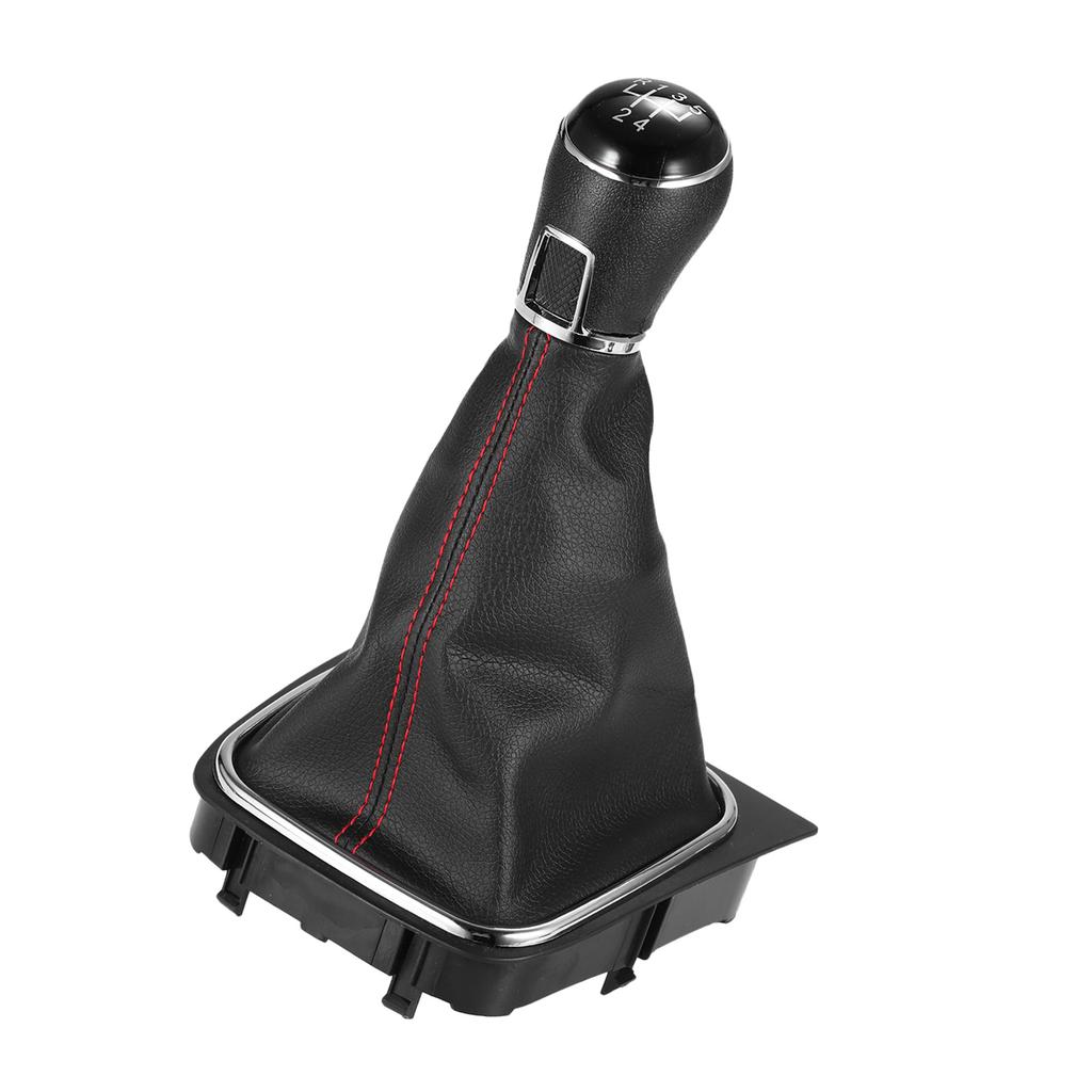 5 Speed Gear Knob Shift Stick Gaiter Cover Replacement for  Golf 5 6 110mm Hole Diameter