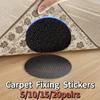 5-20pairs Carpet Fixing Sticker Adhesive Fastener Tape Strong Double Side Hook-and-loop Fastener Auto Adhesive Tape Comforter