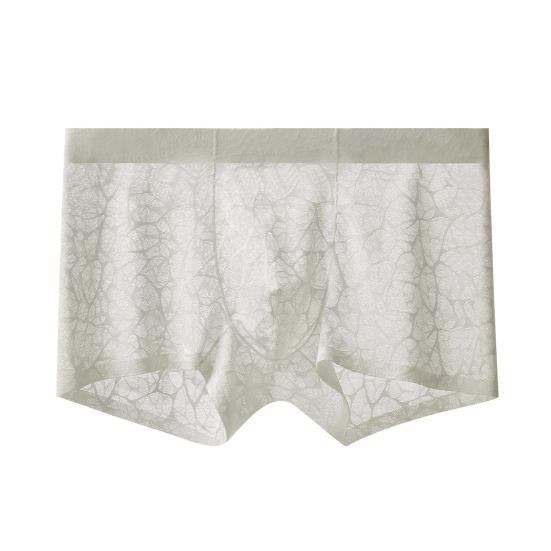 See Through Men Underwear Sexy Convex Boxers Transparent Soft Briefs