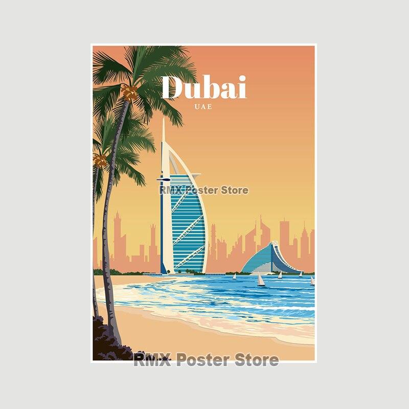 World Travel Minimalist  Posters New York London Paris City Poster White Paper Print Wall Art Decoration Picture Home Cafe Decor