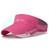 Summer Empty Top Sun Hat Breathable Adjustable Baseball Cap Long Brim Anti-UV Tennis Hat Cycling