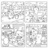 Girls Day :Coloring Book for Adults Teens Featuring Adorable Animals Valentines Cartoon Coloring Fill in The Blank Drawing Book