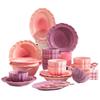 Kāngmò Light Luxury Petal Ceramic Dinnerware Set