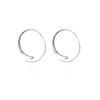 Minimalist Plain Hoop Earrings Simple And Chic Versatile Elegant Earrings For Women Delicate And Stylish Jewelry