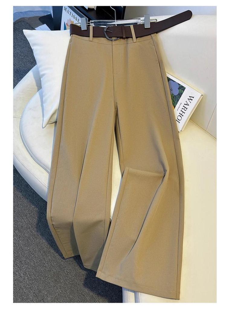 Women's 2025 Slimming Straight Loose Suit Pants - Spring/Autumn Fashion