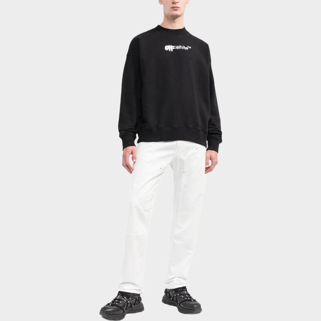 OFF-WHITE Heraldic Arrow sweatshirt OMBA054F22FLE0011001