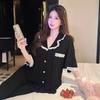 Wumida short-sleeved Modal cotton pajamas women's summer thin solid color high-end light luxury outer loungewear suit