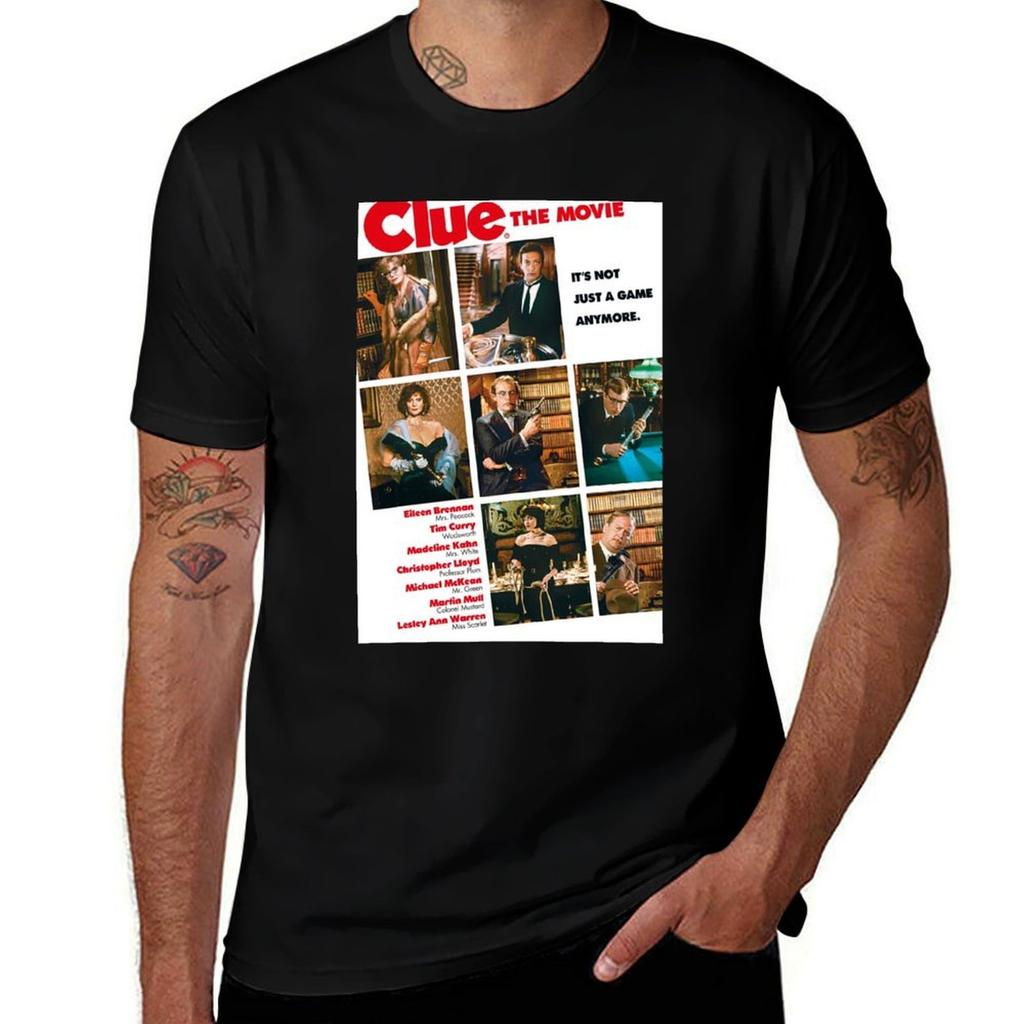 Clue Movie 1985 TShirt Basic Simple Casual Short Sleeve Tee