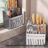 Yingbai Wall-Mounted Kitchen Chopstick Holder with Knife Block