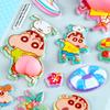 New Crayon Shin Pp Stickers Child Diy Mobile Phone Case Decompression Toys Pinch Music Decorative Stickers Account Stickers Gift