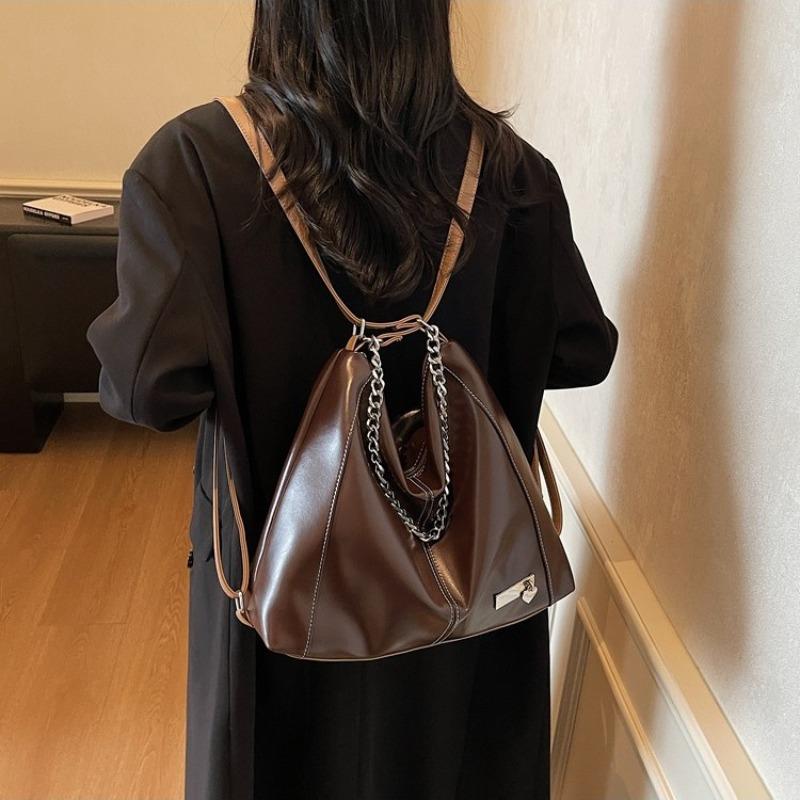 Single Shoulder Commuter Tote Bag Women's Large Capacity Casual Versatile New Multi-functional Fashion Backpack