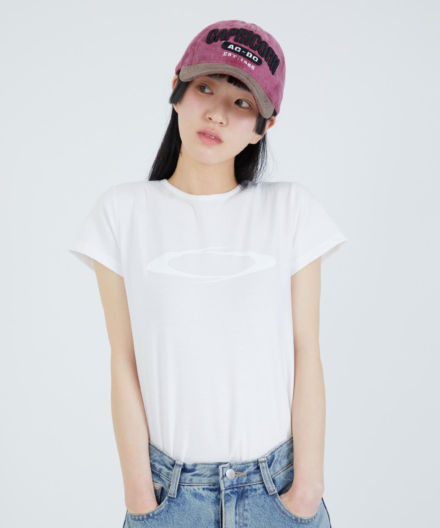 Noiago Noi886 Signature Logo T-Shirt (Ivory) Free