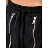Men Casual Cargo Shorts Elastic Waist Drawstring With Zipper Pockets