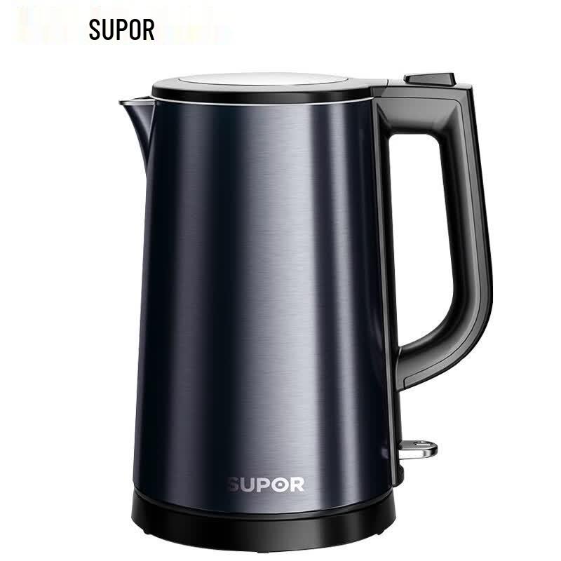 SUPOR SW-17S36A 1.7L Double-Layer Electric Kettle CN plug (adapter included)
