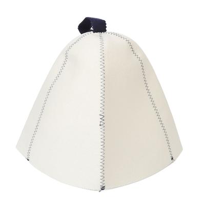 Filcowy kapelusz do sauny ochrona głowy kapelusz do kąpieli w saunie kapelusz do vaporarium dla mężczyzn kobiet akcesoria kąpielowe