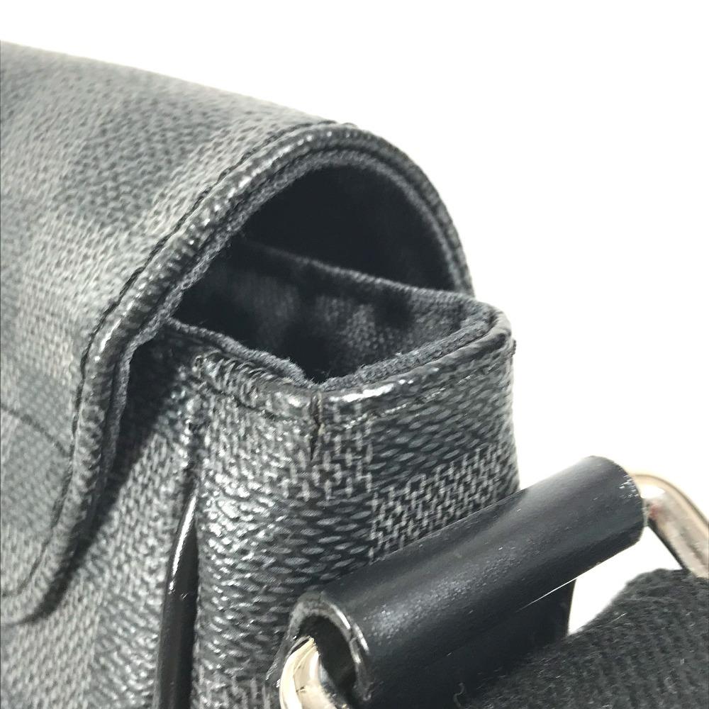 Louis Vuitton N41260 Damier Graphite District PM Messenger Shoulder Bag