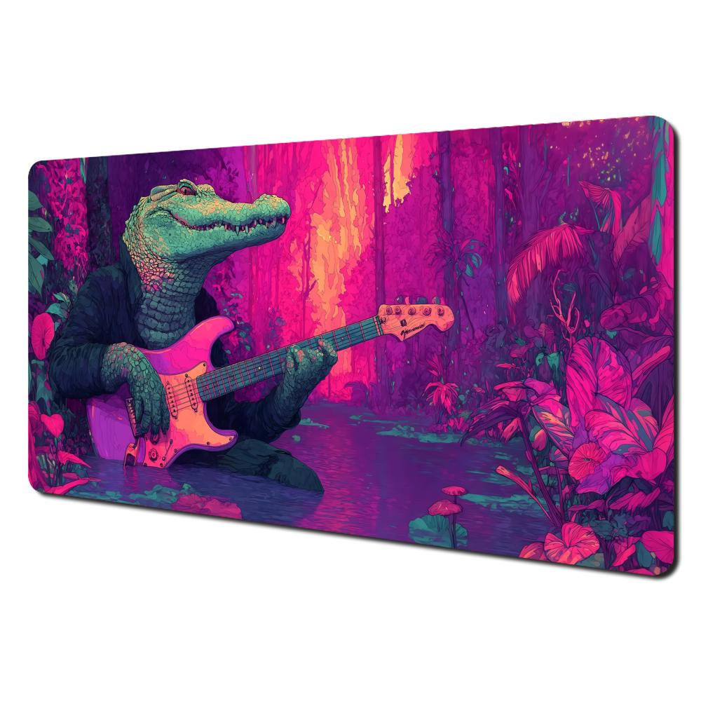 AntiSlip Stain Proof PTCG PlaymatRamen Art Card Game Mat Durable Gaming Desk Pad for Players