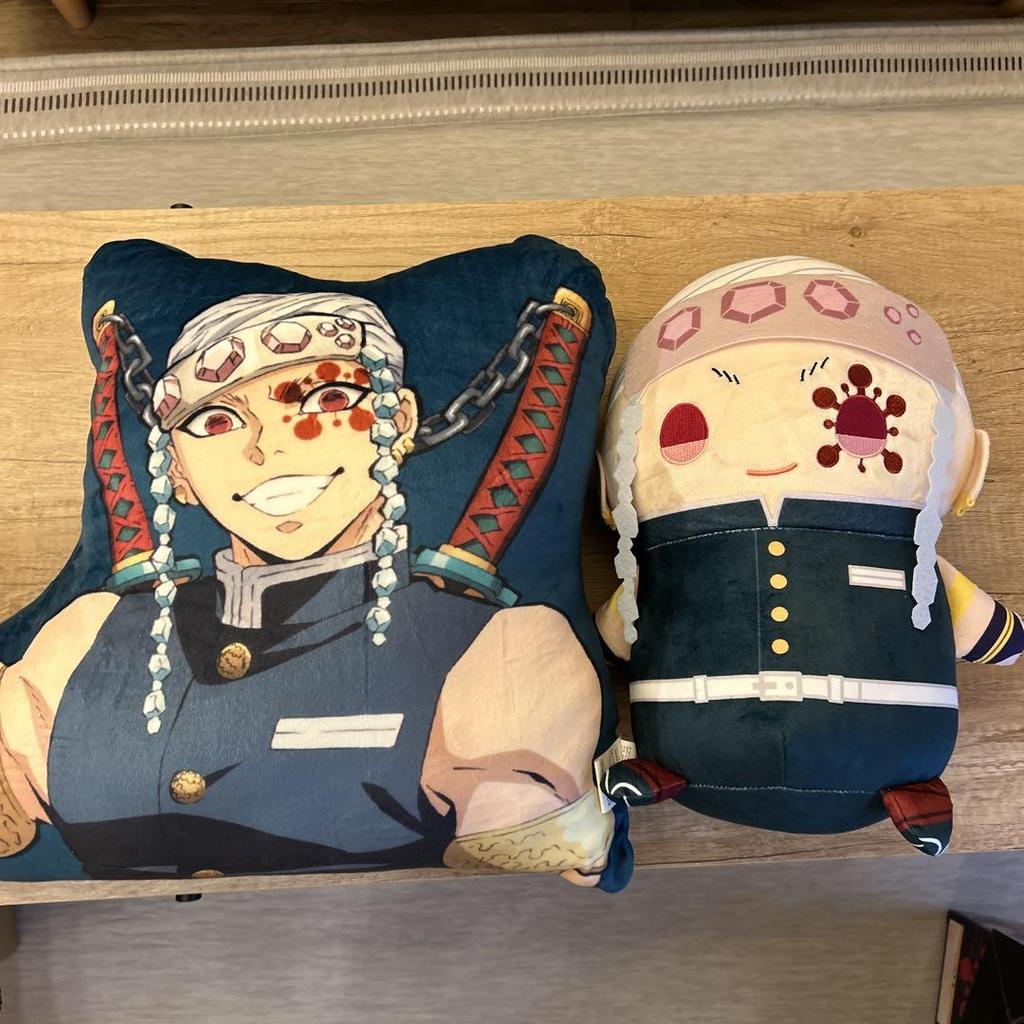 [USED] Demon Slayer: Kimetsu No Yaiba Tengen Uzui Large Mamemate Ichiban Kuji Figure