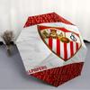 Printed Seville logo Folding Umbrella,Outdoor,Leisure,And Travel Umbrella,Durable Umbrella Fabric,Birthday And Holiday Gift