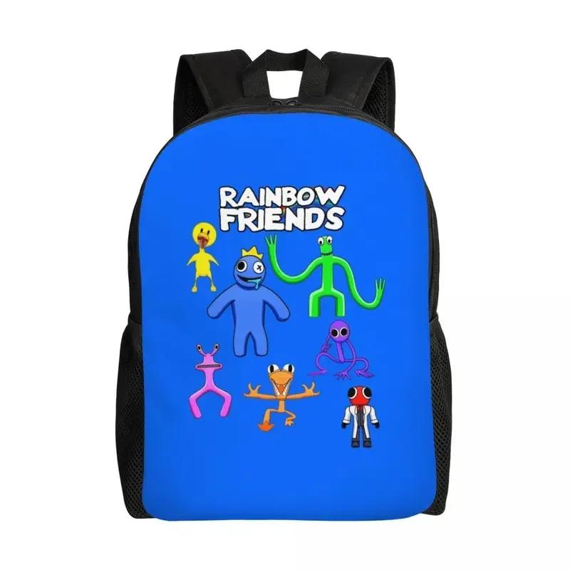 Răcnet Prieteni Curcubeu Îmbrățișați Rucsac de Călătorie Bărbați Femei Școală Geantă pentru Laptop Geantă pentru Colegiu Student Daypack Genți