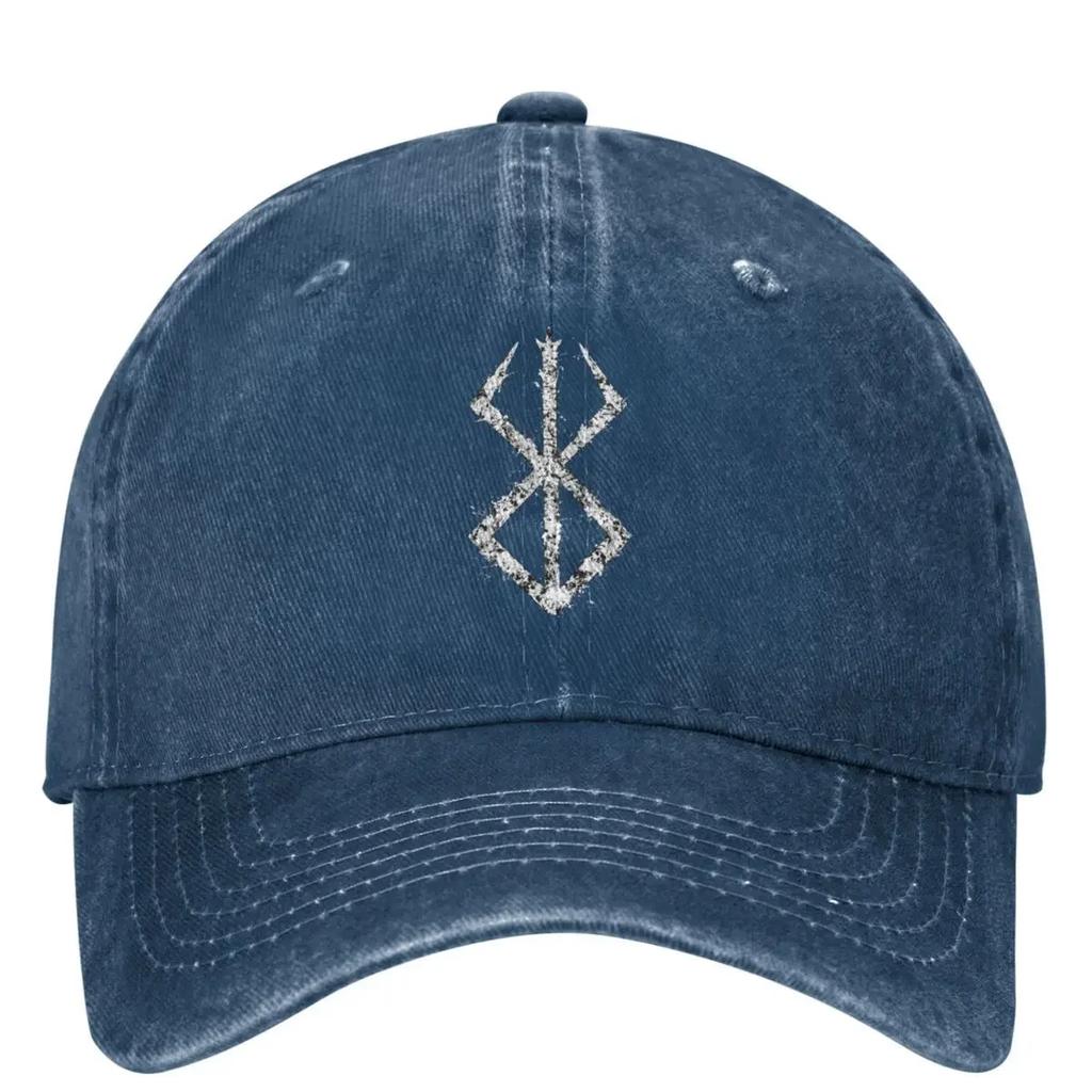 2025 New Fashion Baseball Cap Berserks Symbol Baseball Cap Anime Hiking Fishing Y2k Cool Hip Hop Dad Hats Unisex