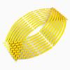 16 stk motorsykkel bilhjul felg 16 reflekterende striper 18" stripe tape klistremerker