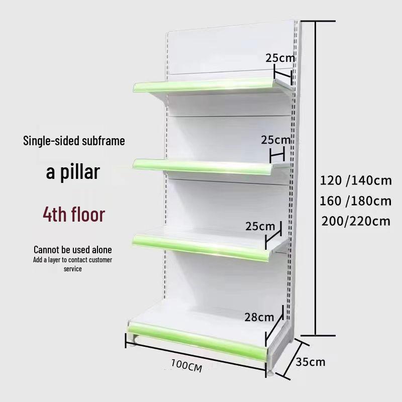 Hospital Pharmacy Multilayer Display Rack: Double/Single-Sided Wall-Mounted Medicine Cabinet
